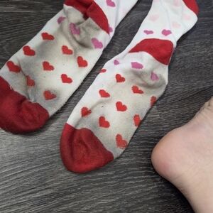 Well Worn Valentines Day Socks